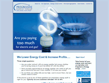 Tablet Screenshot of progressiveenergygroup.com